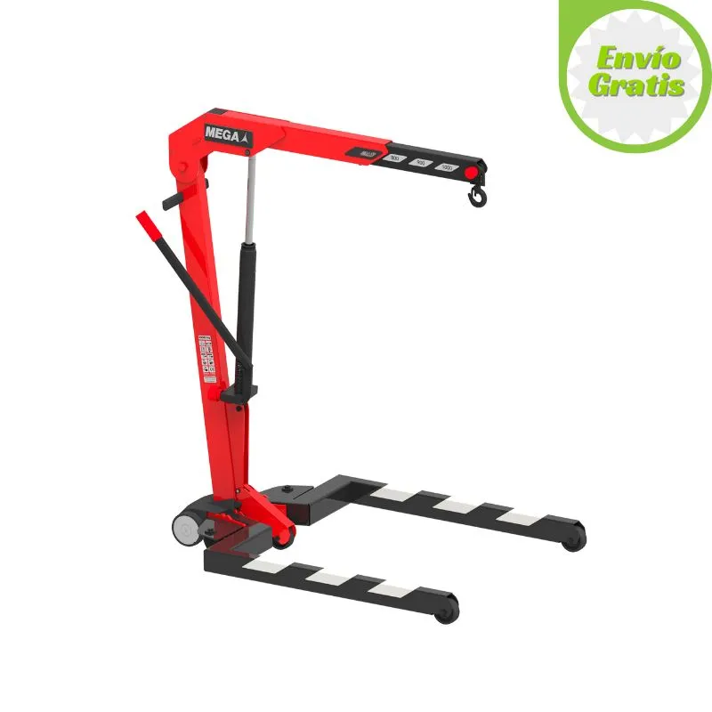 grúa de taller patas paralelas