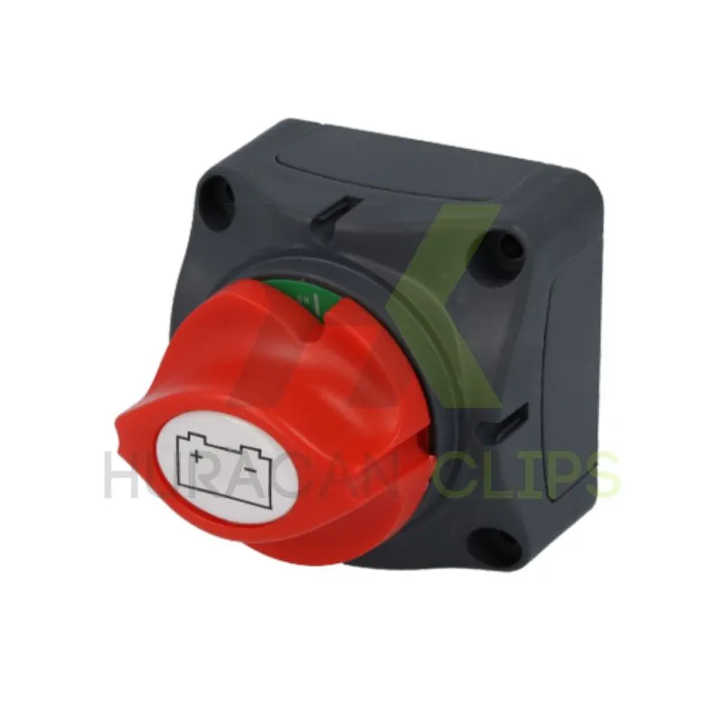Desconectador batería ON/OFF 200A 2xM10 con tapa
